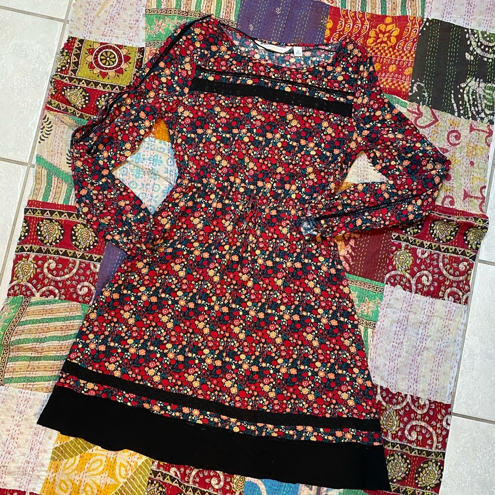 laure Conrad floral dress